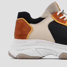 Afbeelding in Gallery-weergave laden, Bronx Sneakers - Baisley Black-Camel-Brandy-Brown