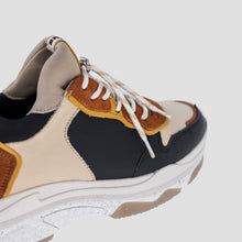 Afbeelding in Gallery-weergave laden, Bronx Sneakers - Baisley Black-Camel-Brandy-Brown