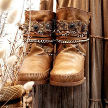 Afbeelding in Gallery-weergave laden, Bohemien schoenen - Django Dream cognac