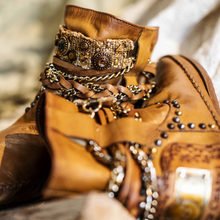 Afbeelding in Gallery-weergave laden, Bohemien schoenen - Django Dream cognac
